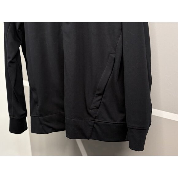 Mack Weldon Atlas Full Zip Hoodie Men’s M Black Stretch Wicking Workleisure - Picture 4 of 13